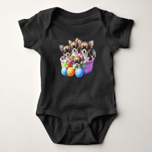Chihuahua grappige puppy's romper