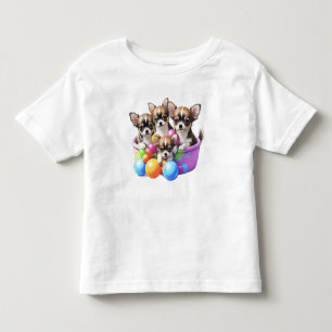 Chihuahua grappige Welpen Kinder Shirts