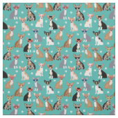 Chihuahua grappige zonnebril stof (Swatch)