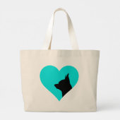 Chihuahua Grote Tote Bag (Achterkant)