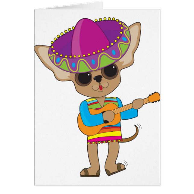 Chihuahua Guitar (Voorkant)