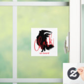 Chihuahua + Haai = Chark - Chark aan boord Raamsticker (Huis)