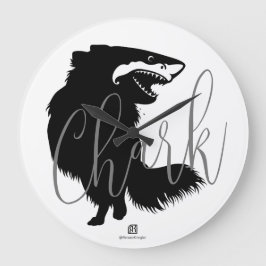 Chihuahua + haai = haai grote klok