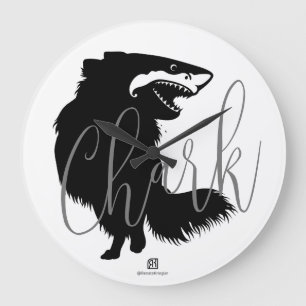 Chihuahua + haai = haai grote klok