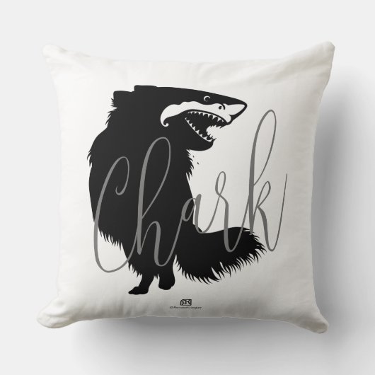 Chihuahua + haai = haai kussen (Voorkant)