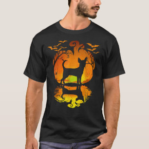 Chihuahua Halloween Costume Chihuahua Dogs Pumpk T-shirt