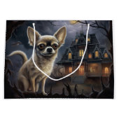 chihuahua halloween eng groot cadeauzakje (Voorkant)