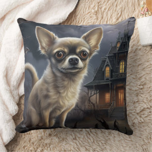 chihuahua halloween eng kussen