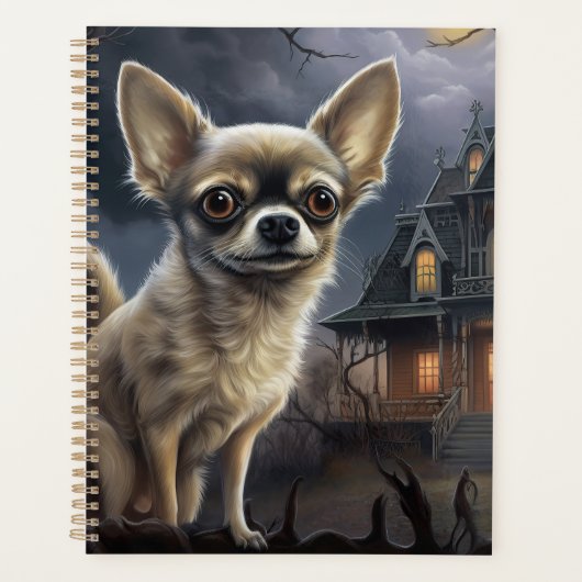 chihuahua halloween eng planner (Voorkant)