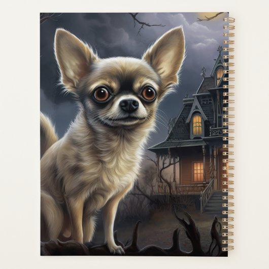chihuahua halloween eng planner (Achterkant)