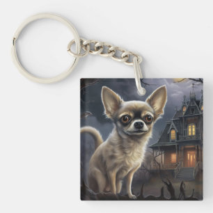 chihuahua halloween eng sleutelhanger