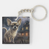 chihuahua halloween eng sleutelhanger (Achterkant)