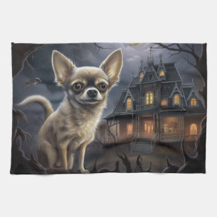 chihuahua halloween eng theedoek