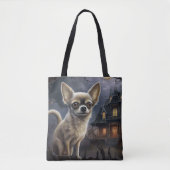 chihuahua halloween eng tote bag (Voorkant)