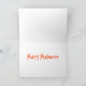 Chihuahua Halloween Kaart (Binnen)