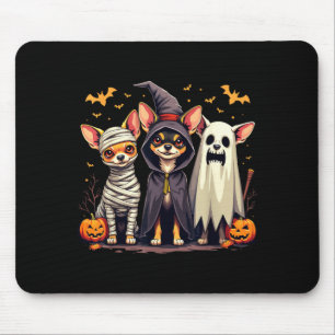 Chihuahua Halloween Kostuum Mummie Heks Geest Hond Muismat