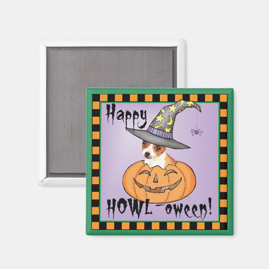 Chihuahua Halloween Magneet (Voorkant / Achterkant)