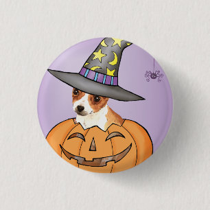 Chihuahua Halloween Ronde Button 3,2 Cm