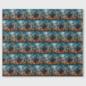 Chihuahua Halloween Spooky Cadeaupapier (Vlak)