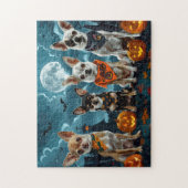 Chihuahua Halloween Spooky Legpuzzel (Verticaal)