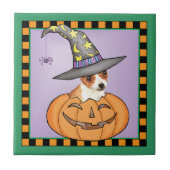 Chihuahua Halloween Tegeltje (Voorkant)