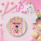 Chihuahua Happy Birthday Paper Borden Papieren Bordje (Feest)