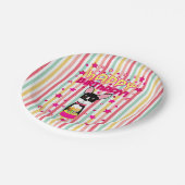 Chihuahua Happy Birthday Paper Borden Papieren Bordje (Gekanteld)