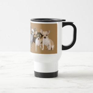 Chihuahua Happy Travel Mug Reisbeker