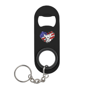 Chihuahua hart mini flessenopener