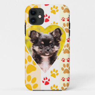 Chihuahua hart poot afdrukken Case-Mate iPhone case