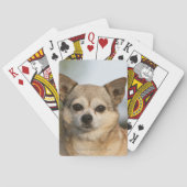 Chihuahua Headshot Pokerkaarten (Achterkant)