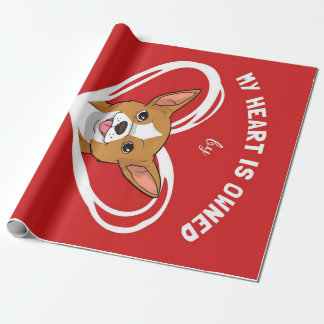 Chihuahua Heart_Hondenliefhebber Cadeaupapier