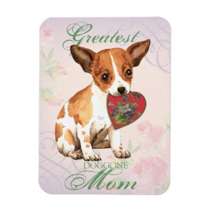 Chihuahua Heart mama Magneet