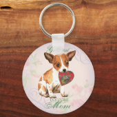 Chihuahua Heart mama Sleutelhanger (Voorkant)