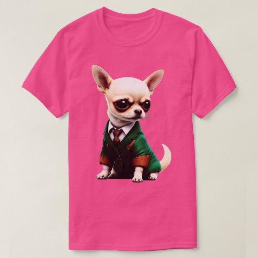 Chihuahua heer t-shirt (Design voorkant)