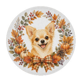 Chihuahua herfstkrans snijplank
