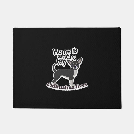 Chihuahua Home Deurmat (Voorkant)
