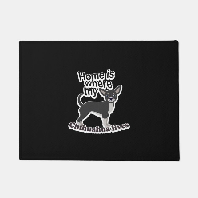 Chihuahua Home Deurmat (Voorkant)