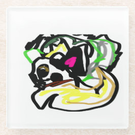 Chihuahua home glazen onderzetter