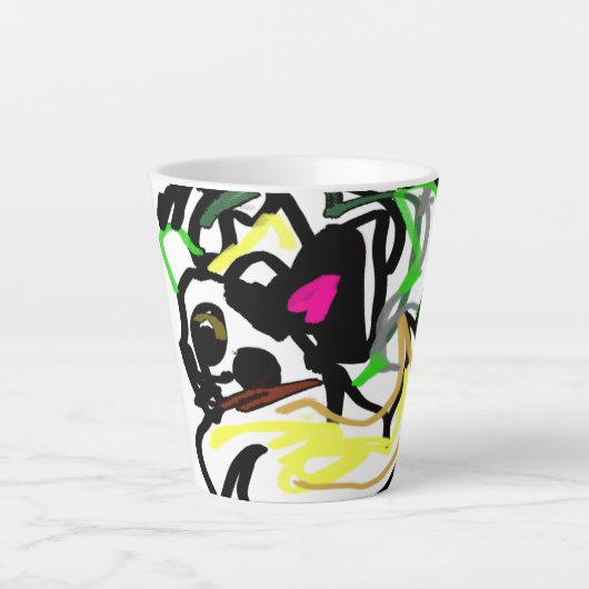 Chihuahua home latte mok (Voorkant)