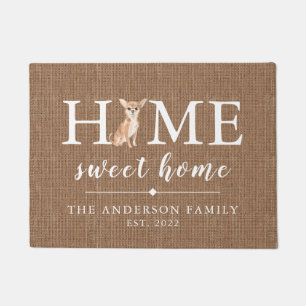 Chihuahua Home Sweet Home Doormat Deurmat