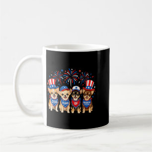 Chihuahua Hond 250 Jaar Amerikaans 1776 2026 4e Koffiemok