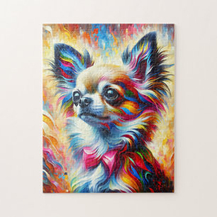 Chihuahua Hond Acrylprint Geschenk voor Hondenlief Legpuzzel