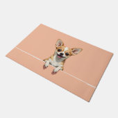 Chihuahua Hond Deurmat Kunst (Schuin)