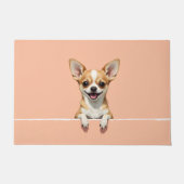 Chihuahua Hond Deurmat Kunst (Voorkant)