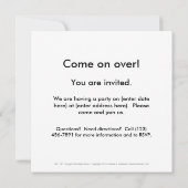 Chihuahua hond en kat op sofa's leuke originele ku kaart (Achterkant)