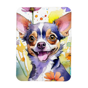 Chihuahua hond foto magneet