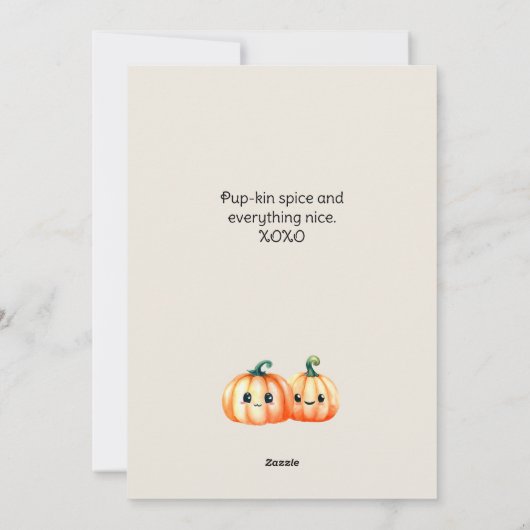 Chihuahua Hond Gelukkig Halloween Feestdagenkaart (Achterkant)