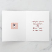 Chihuahua Hond Gelukkige Geboorte Douane Kaart (Binnen)