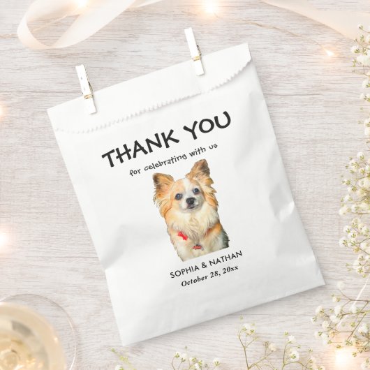 Chihuahua hond gepersonaliseerd dank u bedankzakje (Geknipt)